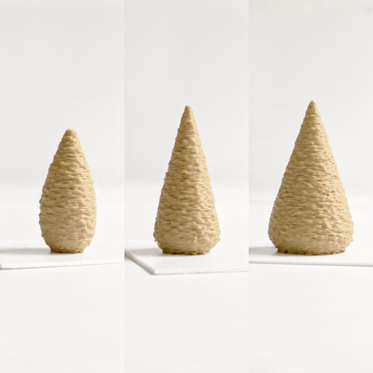 Architectural Trees BASIC Pack #1 - Cone Shape - 3D Printable Models